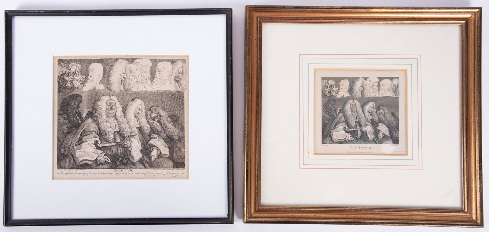 William Hogarth, British (1697-1764) Three Engravings (1 of 7)