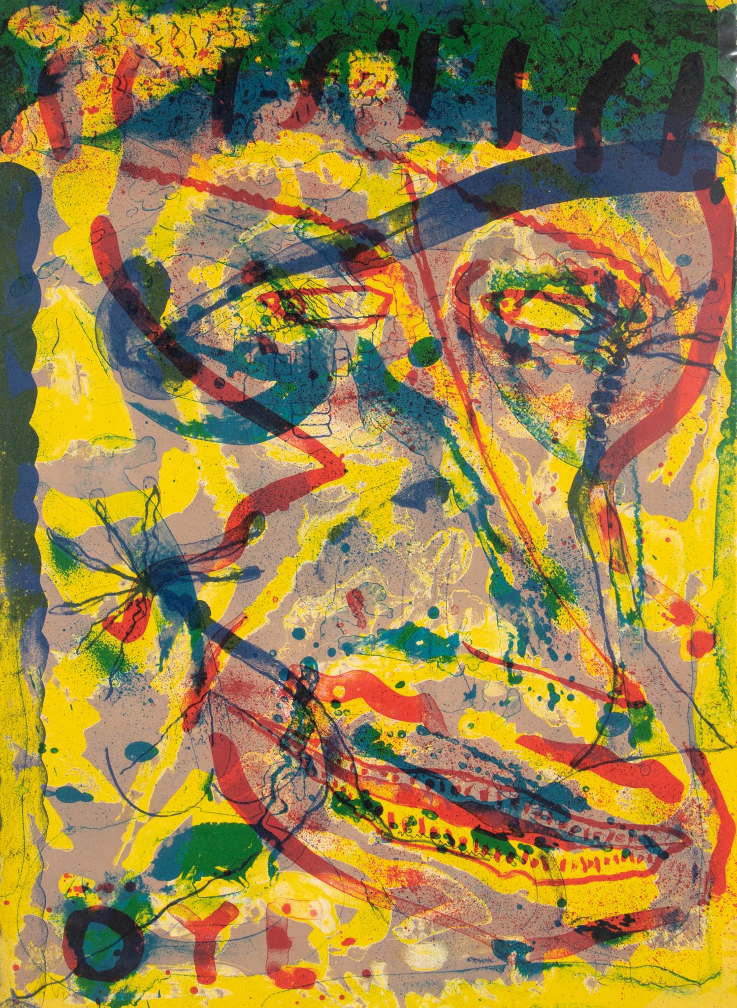 Rafael Ferrer, Puerto Rican (b. 1933), Oye II, color (1 of 6)