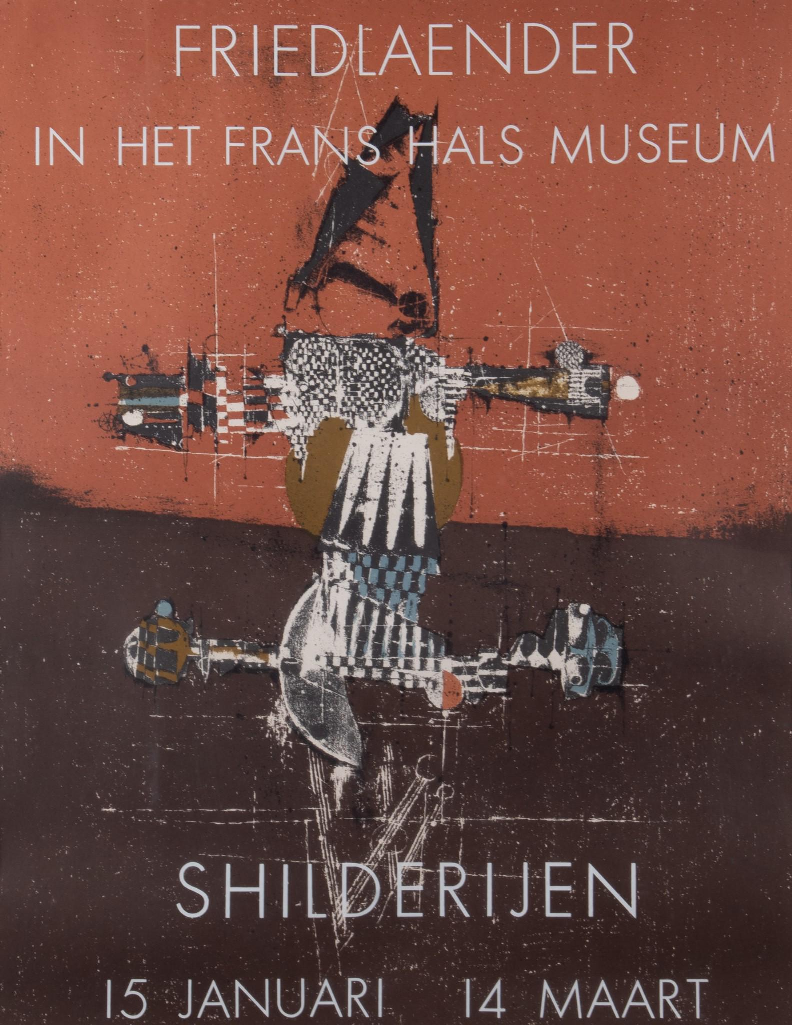 Friedlaender Exhibition Poster: "Friedlaender, In Het (1 of 4)