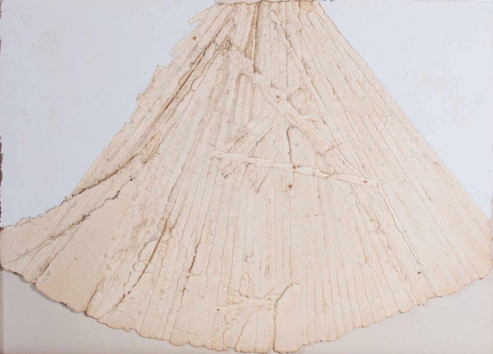 Stan Helfrich, Fanning Out, 1990, handcast paper (1 of 9)