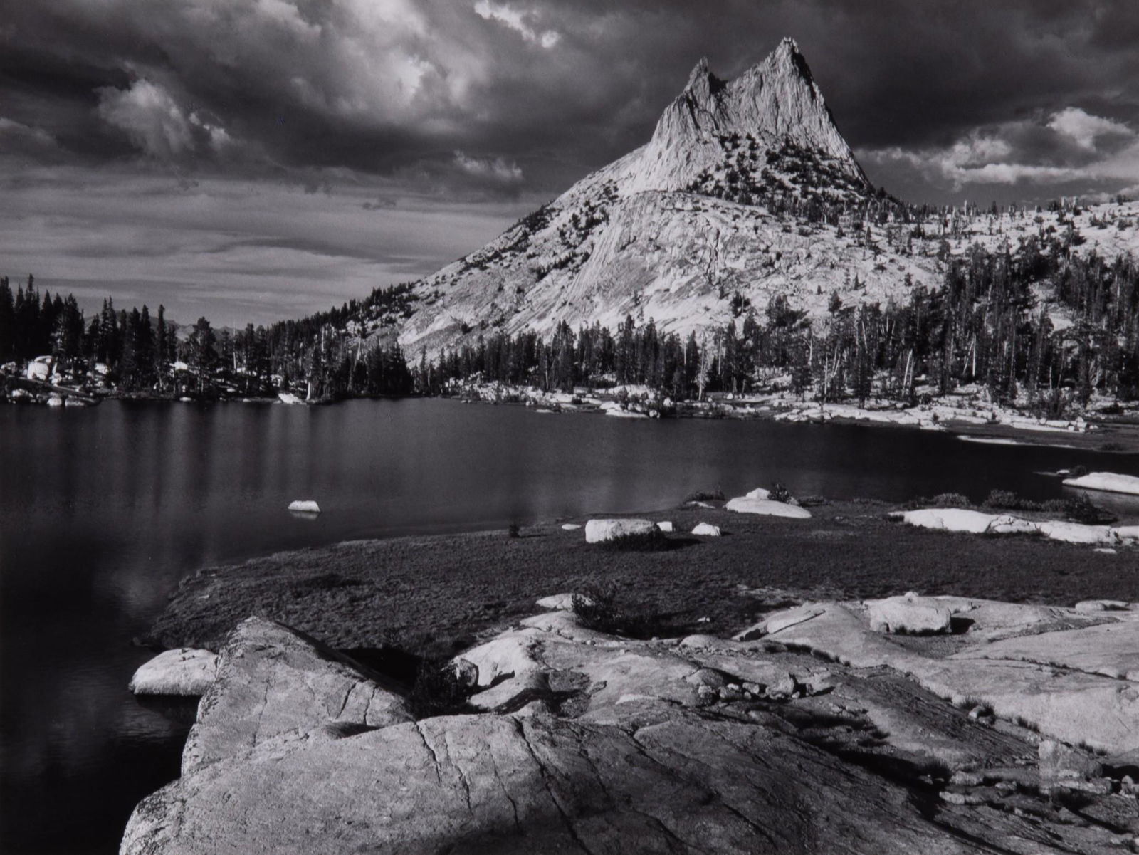 Ansel Adams, American (1902-1984), Cathedral Peak and (1 of 3)