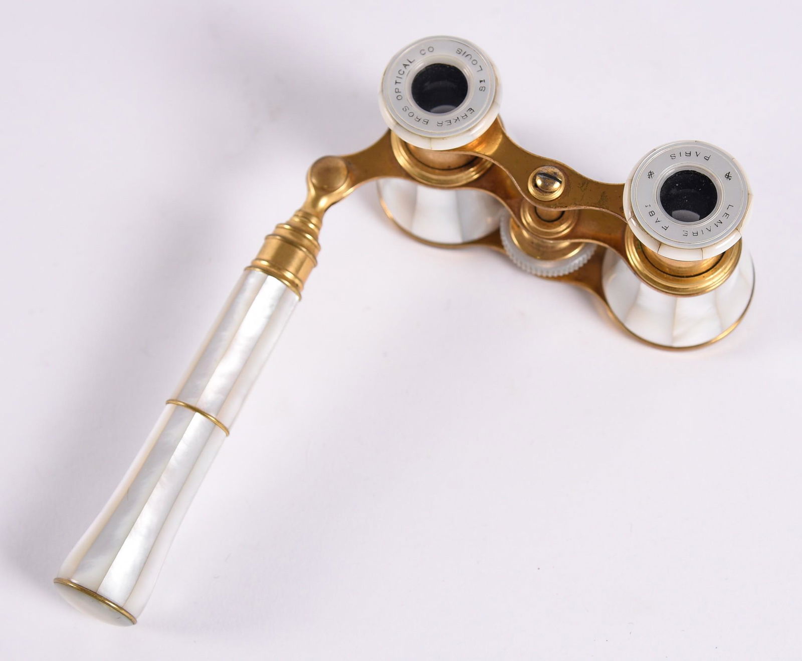 A Pair of Antique Mother of Pearl French Opera Glasses (1 of 4)