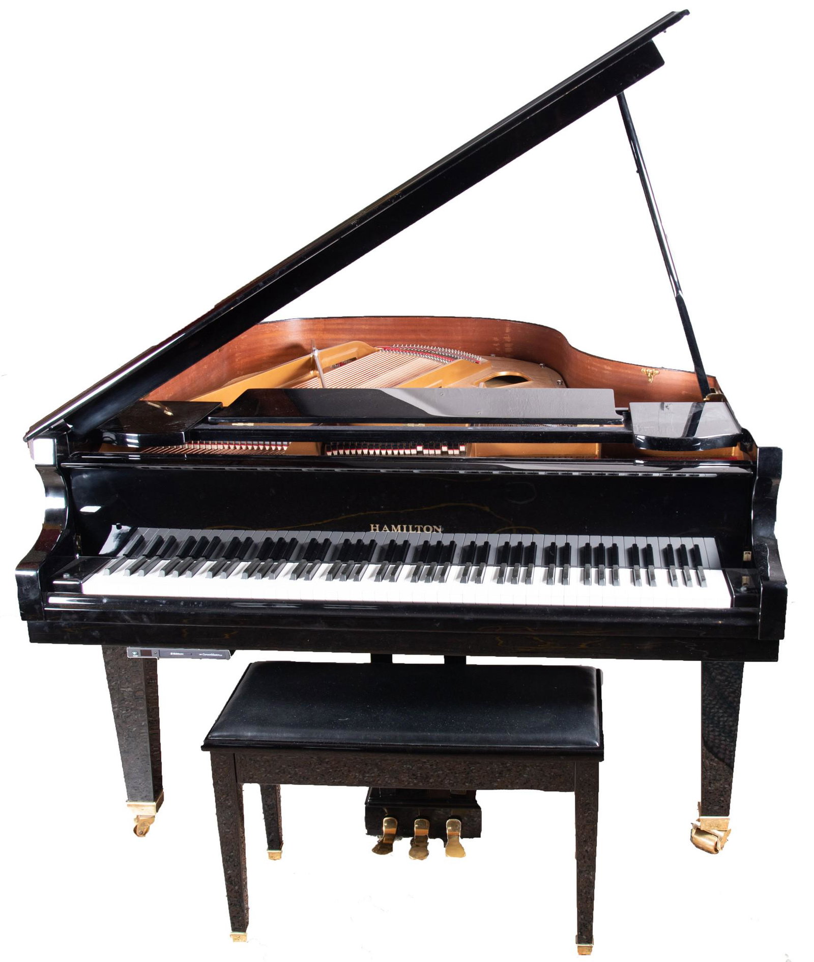 Hamilton Baby Grand Piano with Matching Bench and CD (1 of 7)