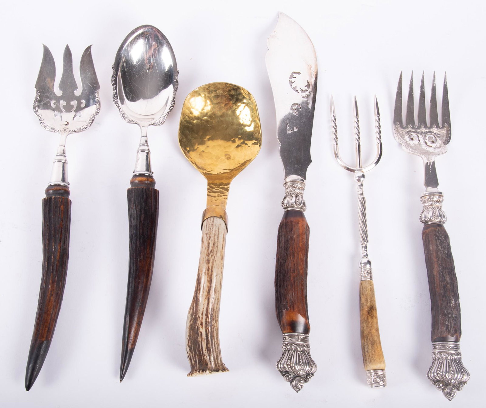 Horn Handle Serving Collection (1 of 4)