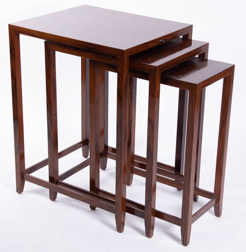 Mulholland Furniture Wilshire Nest of Tables (JJTC 3034) (0394) on Apr
