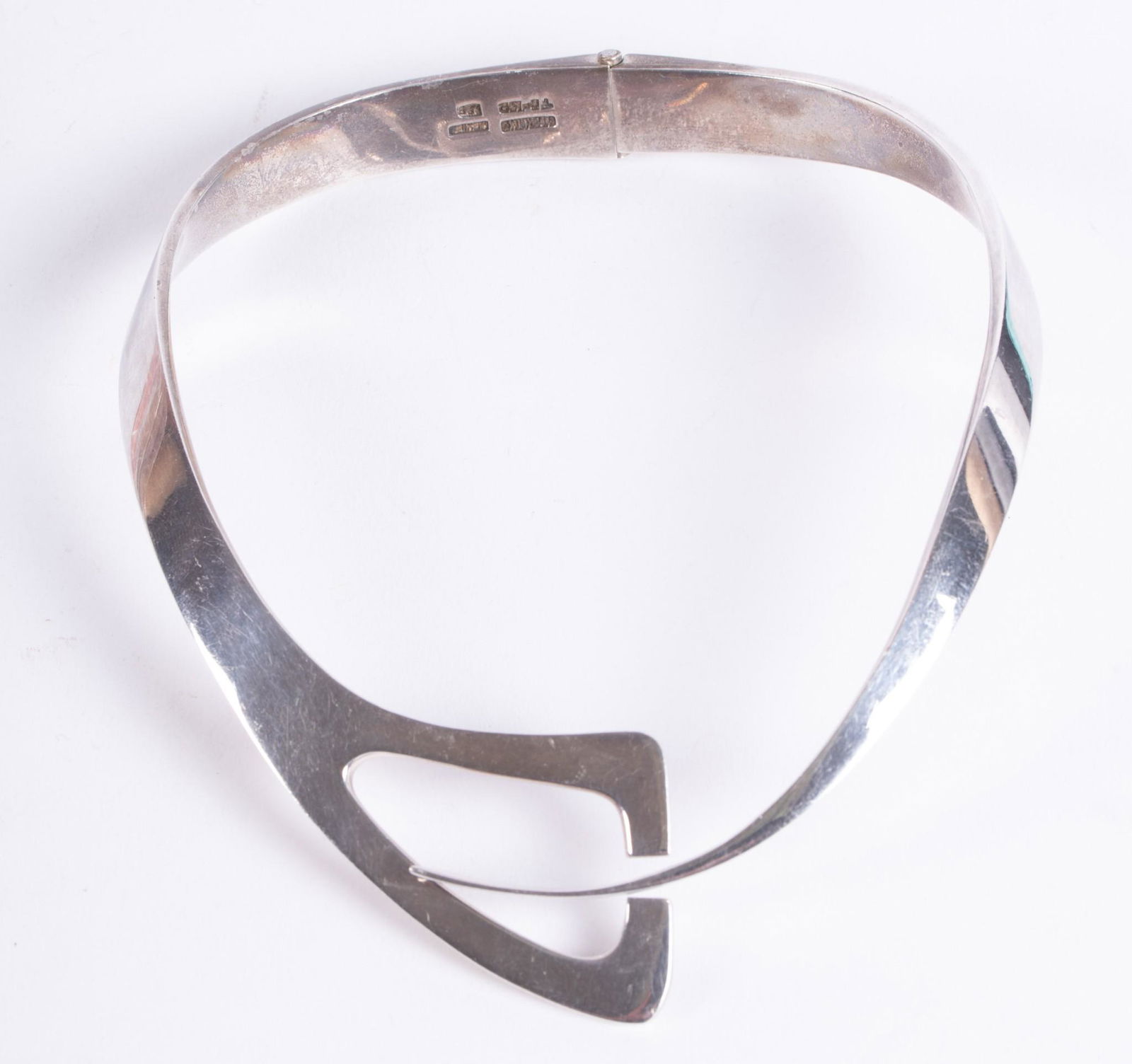 Sterling Silver Choker Necklace (1 of 3)