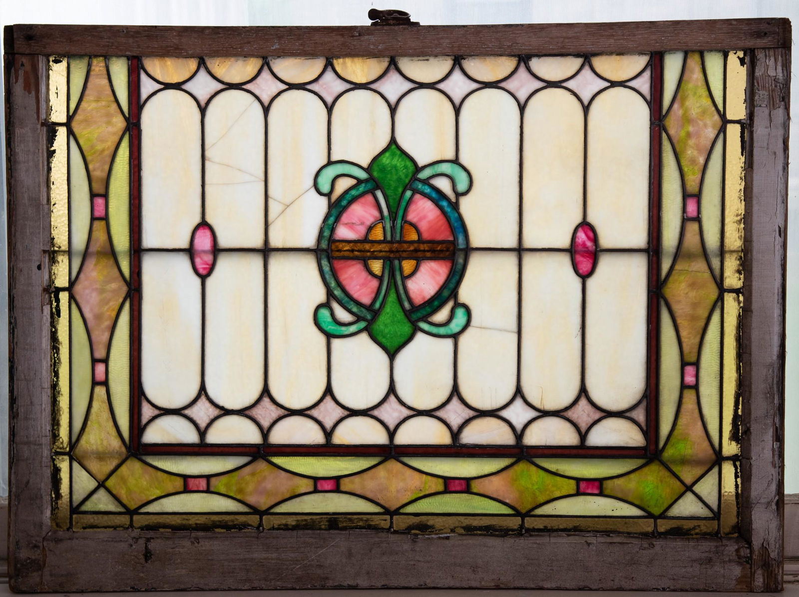 Antique Stained Glass Window (1 of 2)