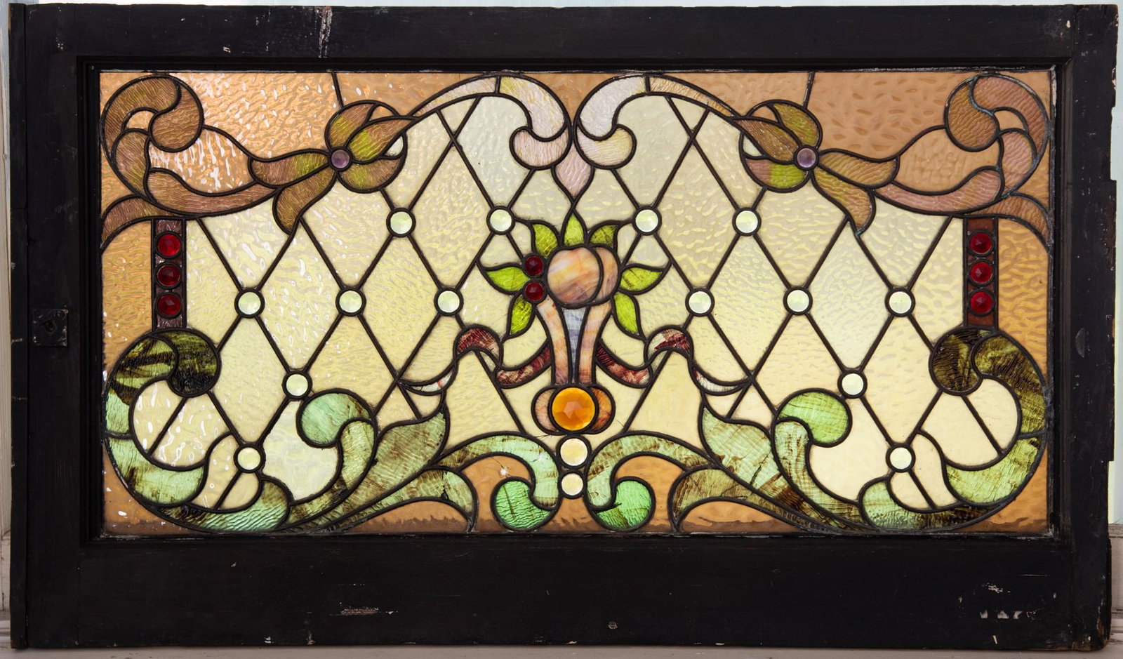 Circa 1860 Stained Glass Window (1 of 4)