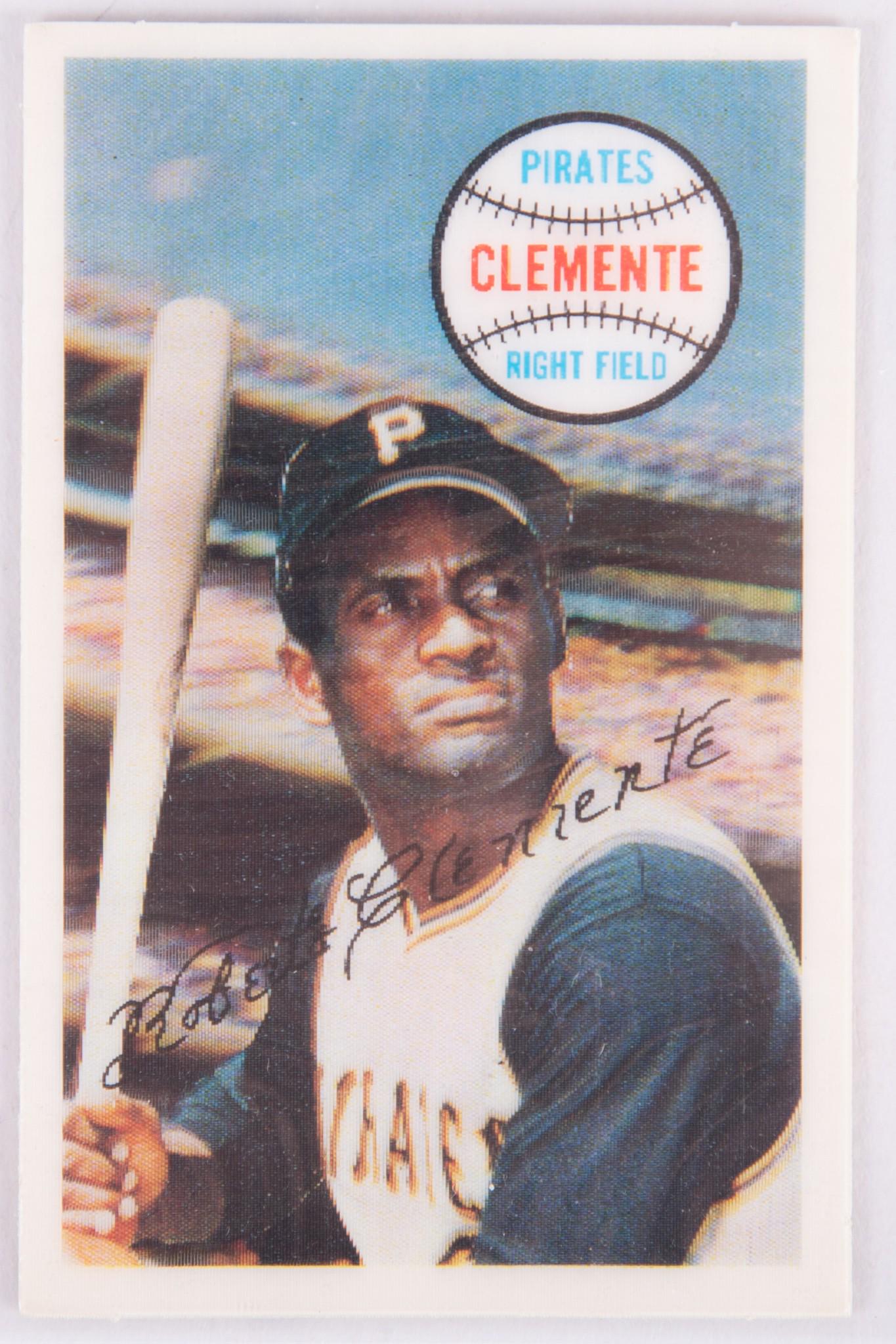 Roberto Clemente 1970 Kellogg's Baseball Card #27. (1 of 2)