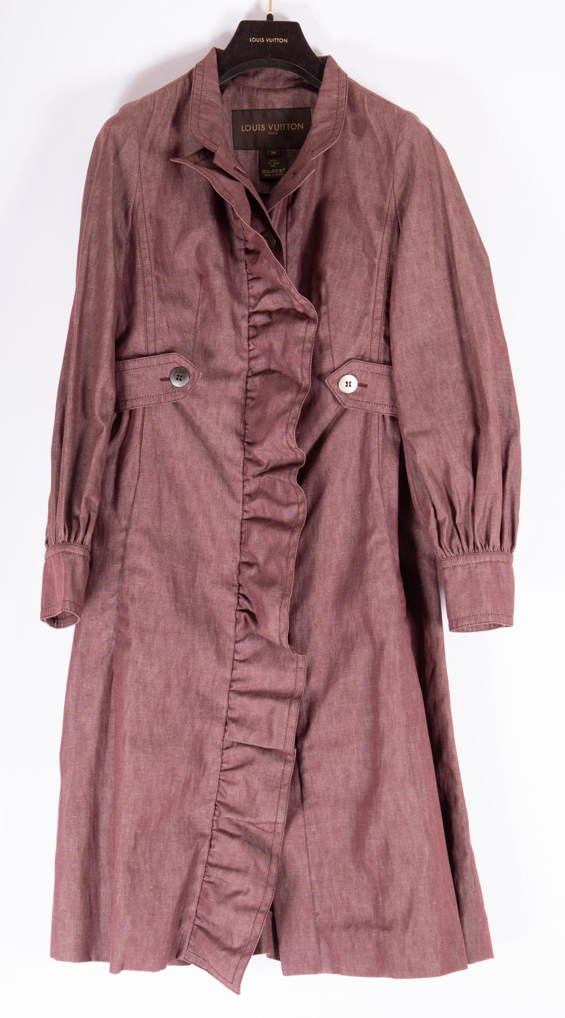 Louis Vuitton Ruffle Trench (1 of 6)