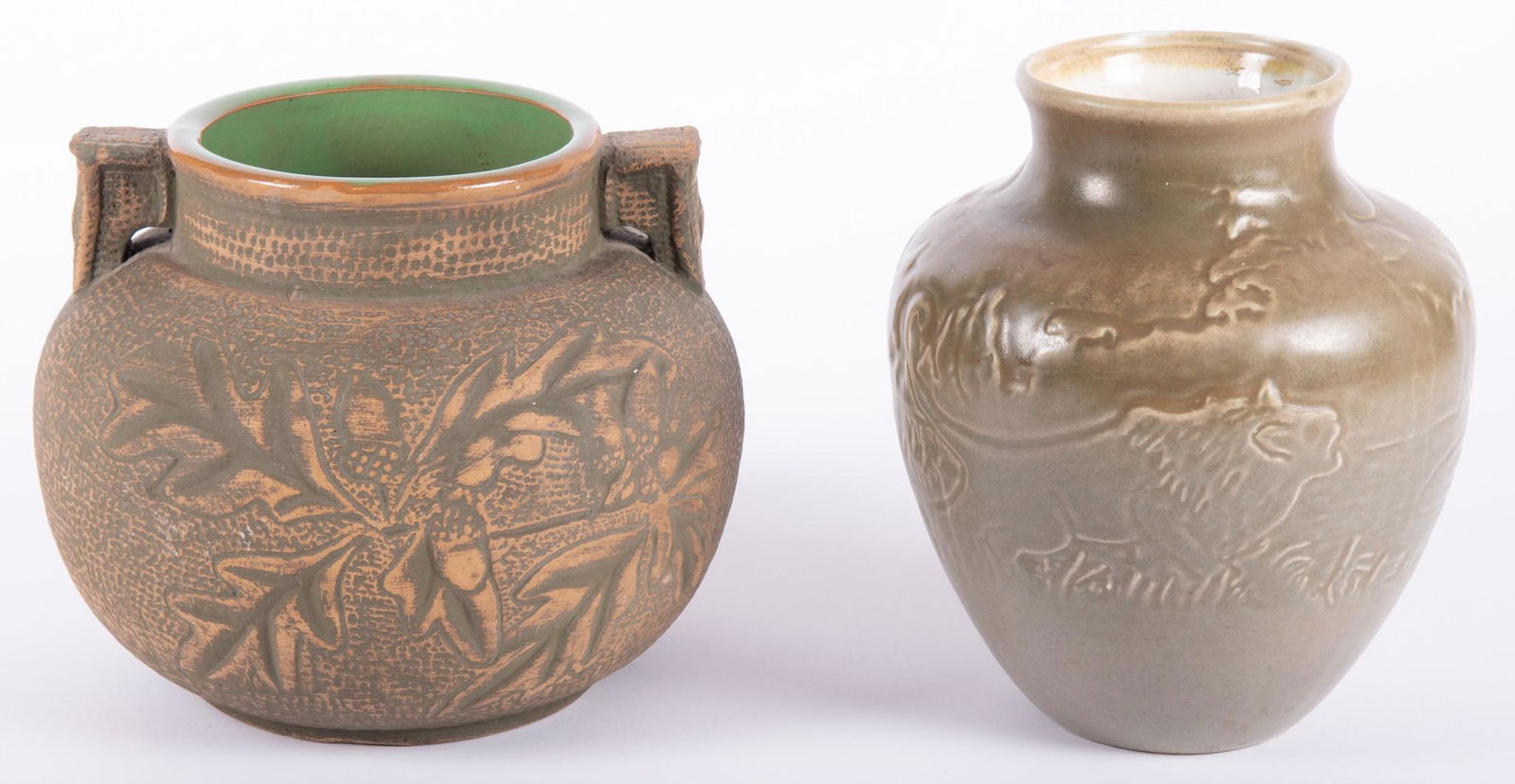 Two Red Wing Union Stoneware Co. Vases (1 of 5)