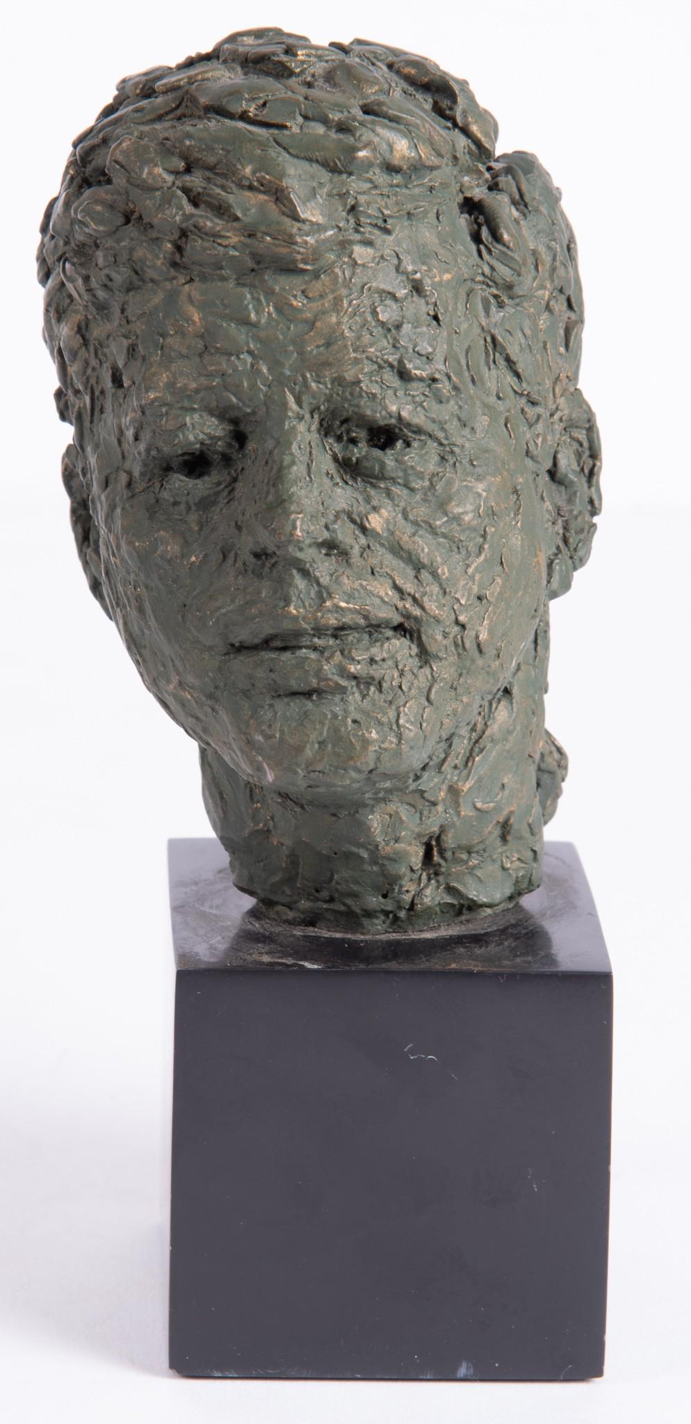 Robert Berks, American (1922-2011) Bust of John F. Kennedy (1 of 4)