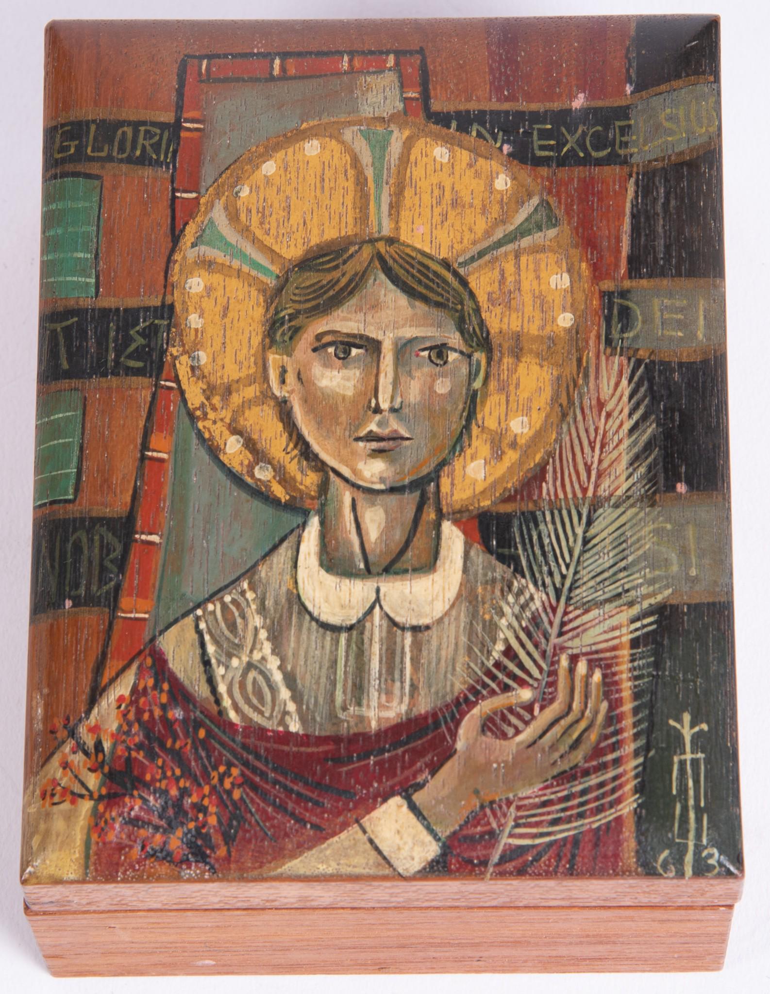 Rodney Winfield, New Jersey, Missouri, California (1925-2017), "In Excelsius Deo..." 1963, (1 of 4)