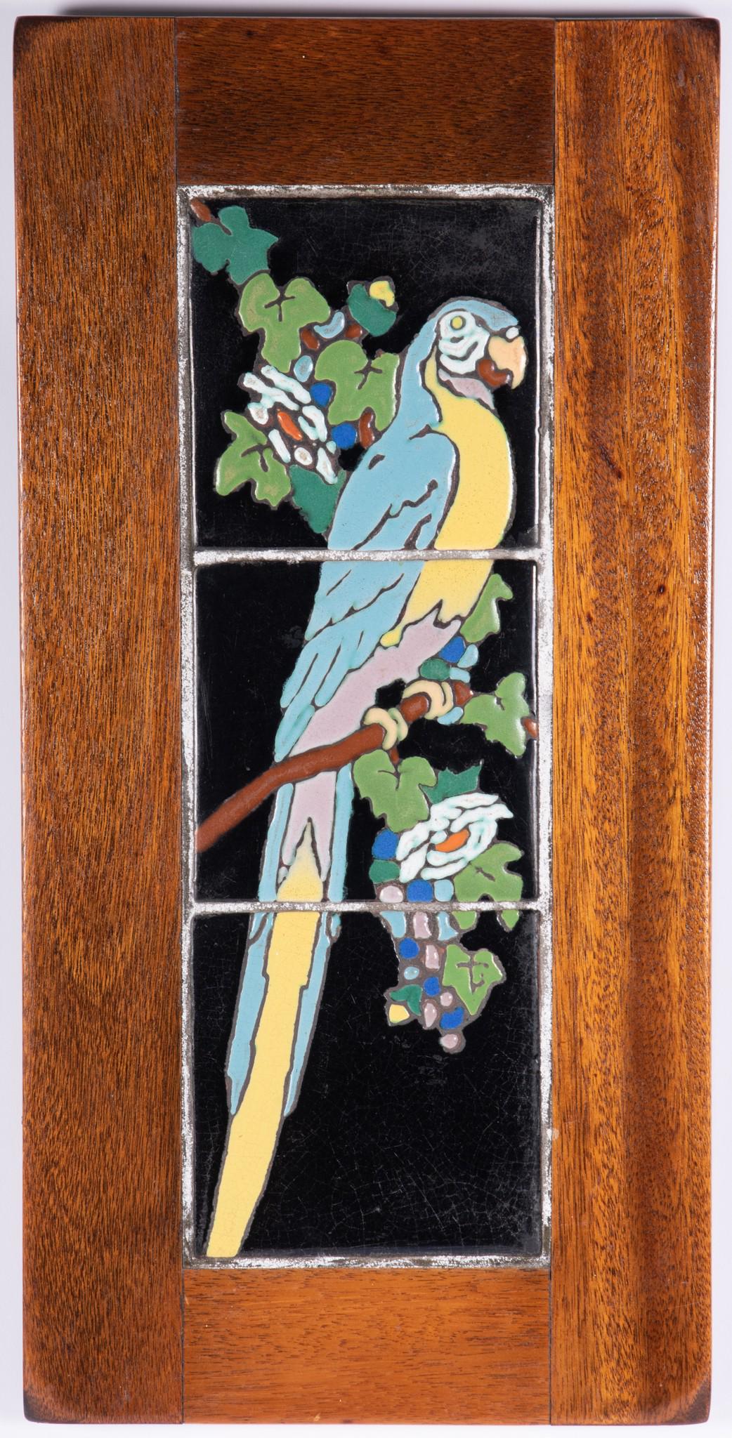 Taylor, California Tile Set, Parrots (1 of 3)