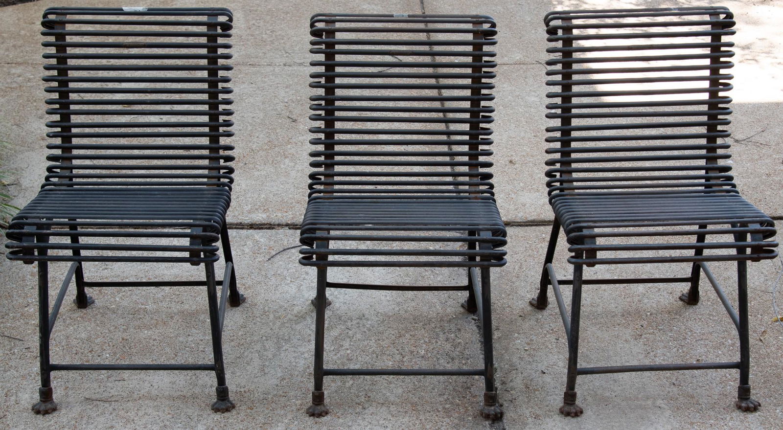 Four Arras Wrought Iron Garden Chairs (1 of 4)