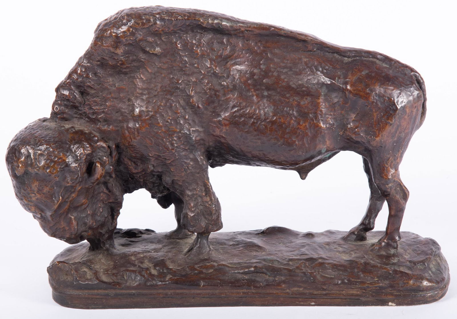 Henry Merwin Shrady, New York (1871-1922), Buffalo, bronze (1 of 4)