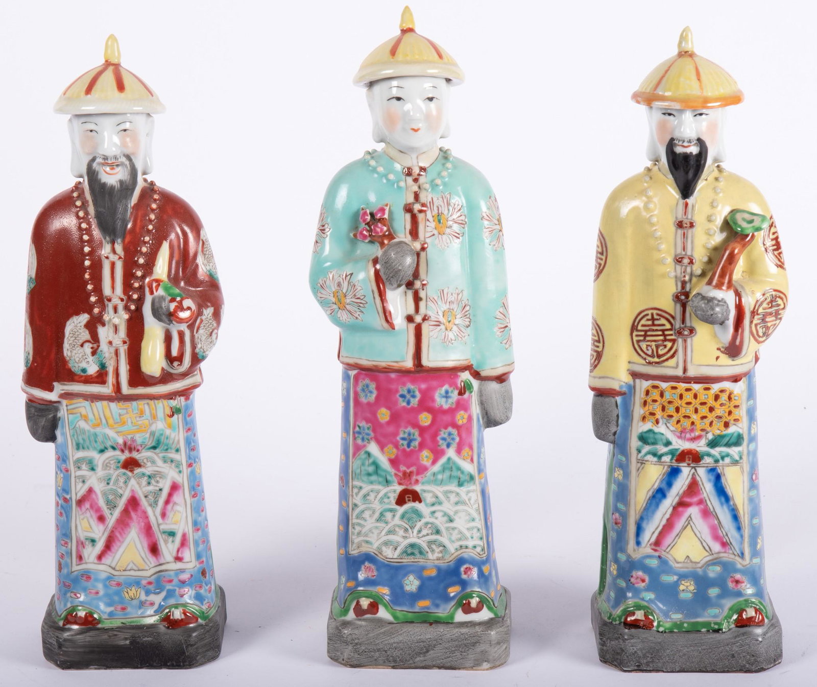Three Chinese Porcelain Figures (1 of 5)
