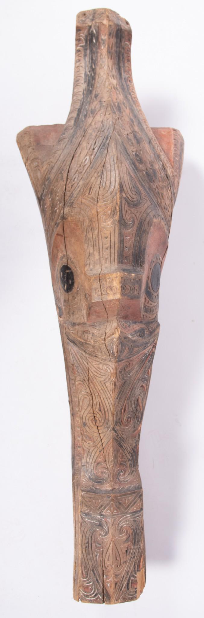 Antique Batak Tribal Architectural Figural Wall Hanging (1 of 4)