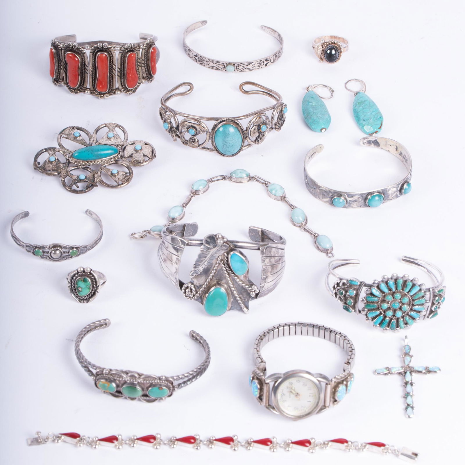 Collection of Vintage Sterling Silver Jewelry (1 of 6)