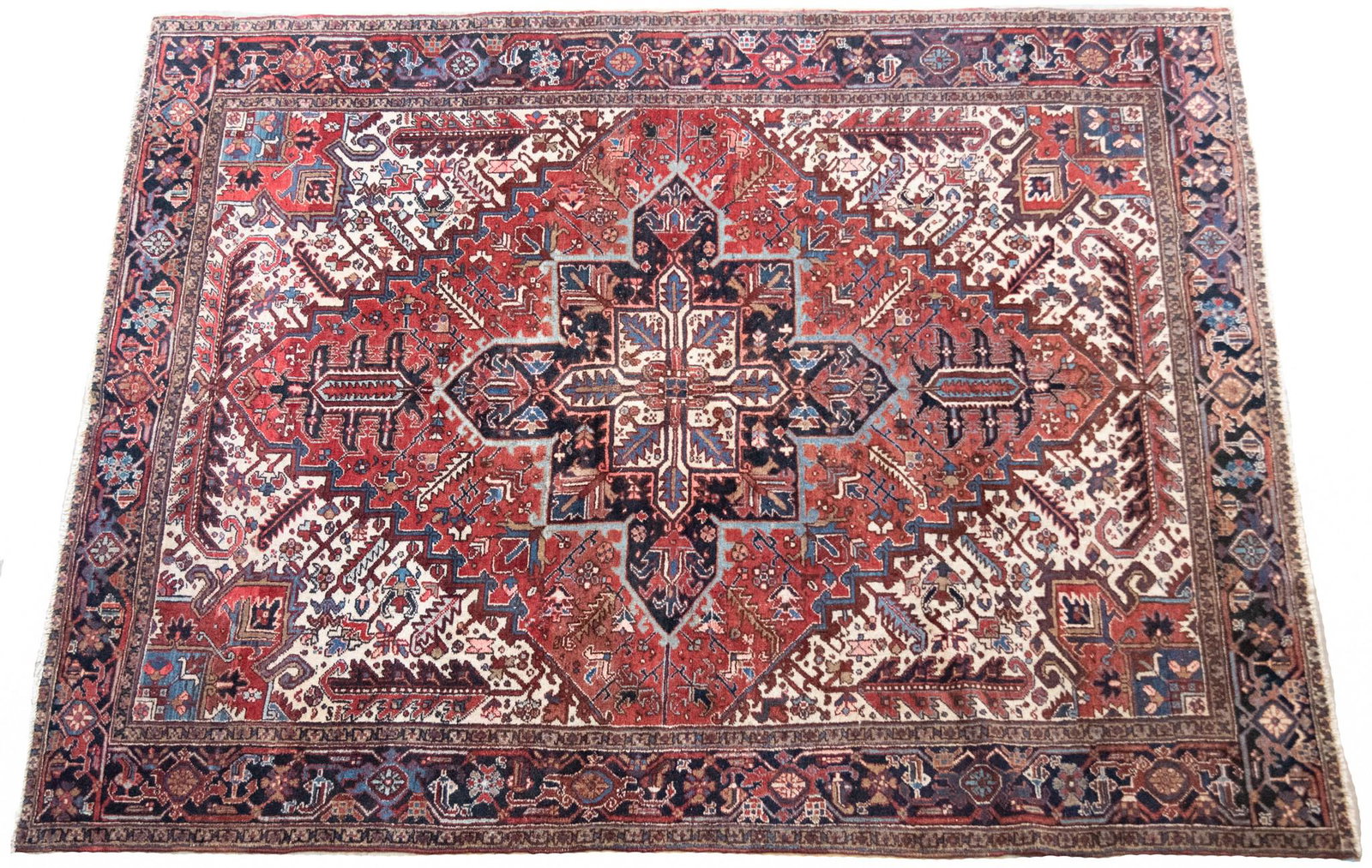 Handwoven Persian Heriz Room Rug (1 of 3)