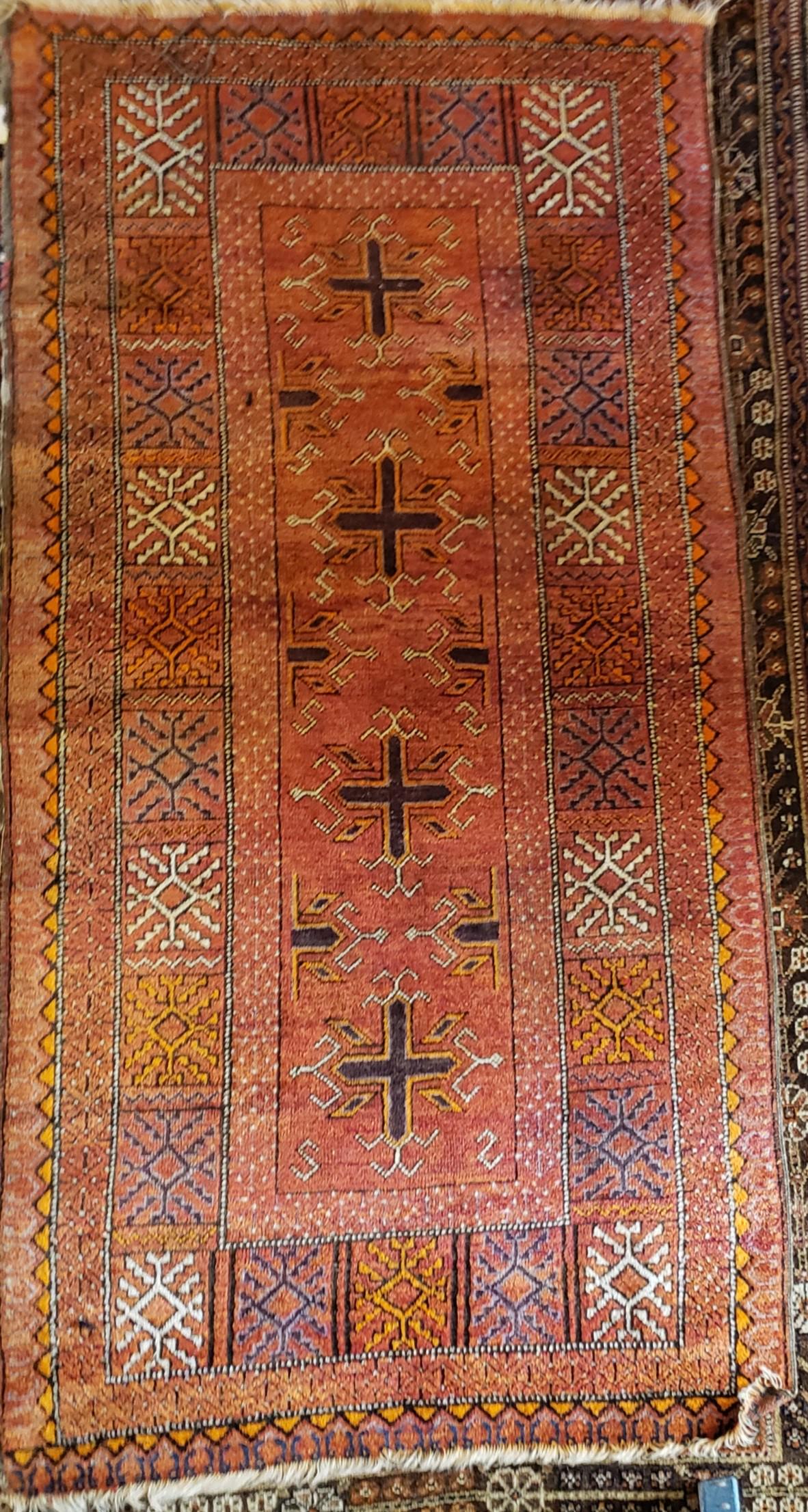 Antique Handwoven Turkish Area Rug (1 of 1)