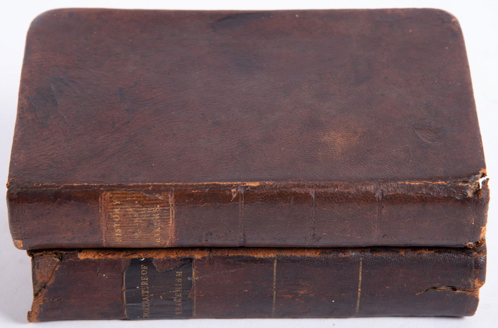 Two Books Including "A Portraiture of Shakerism" and ""An Account of the People Called Shakers" (1 of 2)