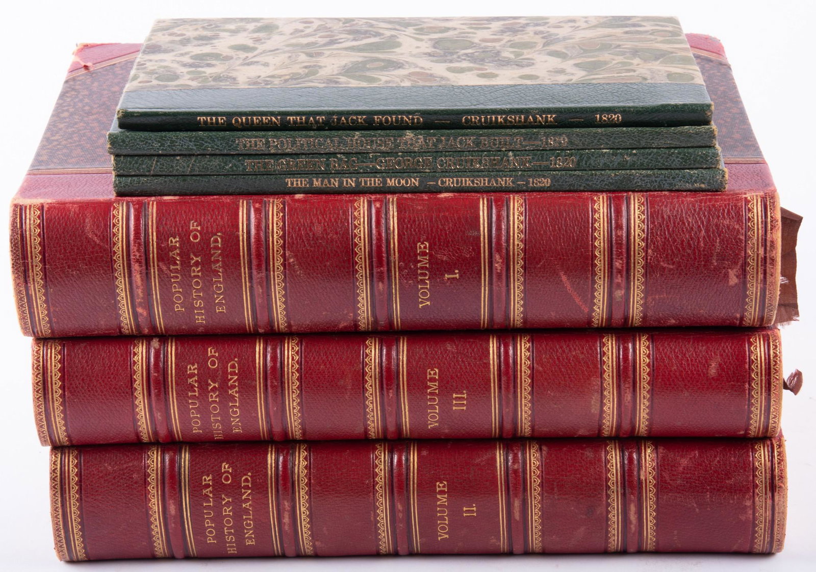 Four Shilling Pamphlets by George Cruikshank: The Man in the Moon, The Green Bag, The Political (1 of 7)