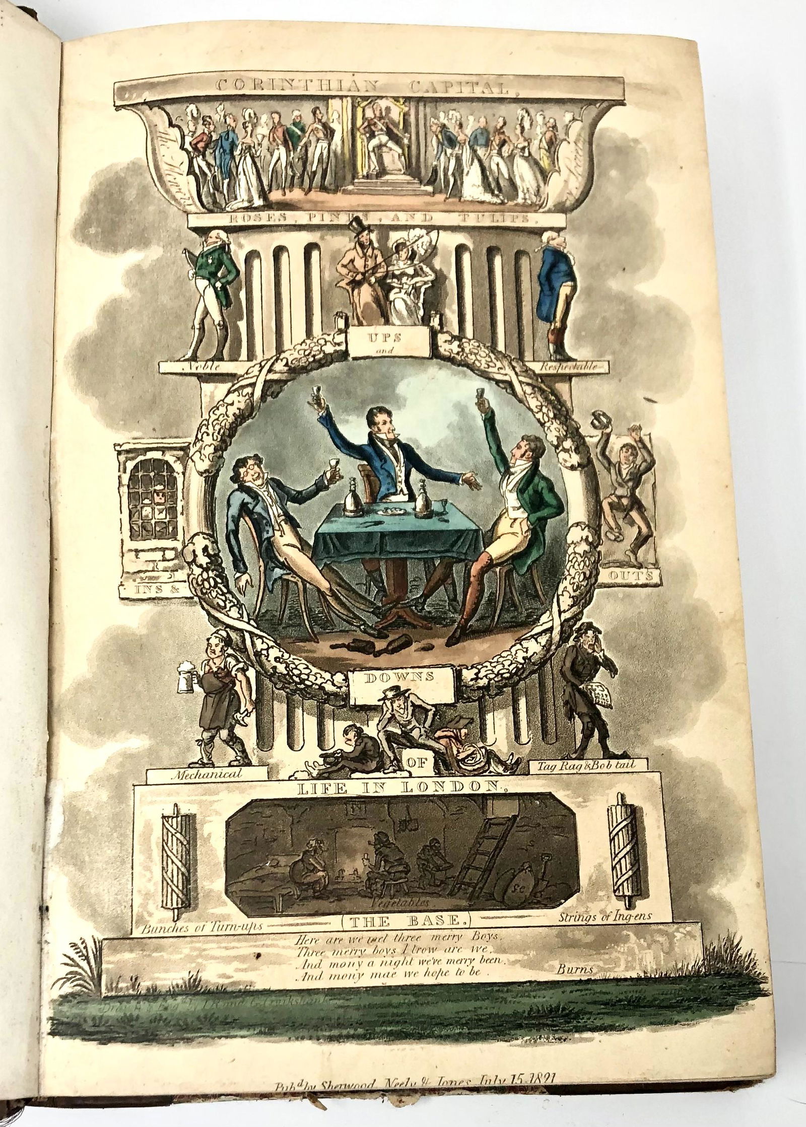 Egan, Pierce. "Life in London; or, The Day and Night Scenes of Jerry Hawthorn, Esq., and his elegant (1 of 2)