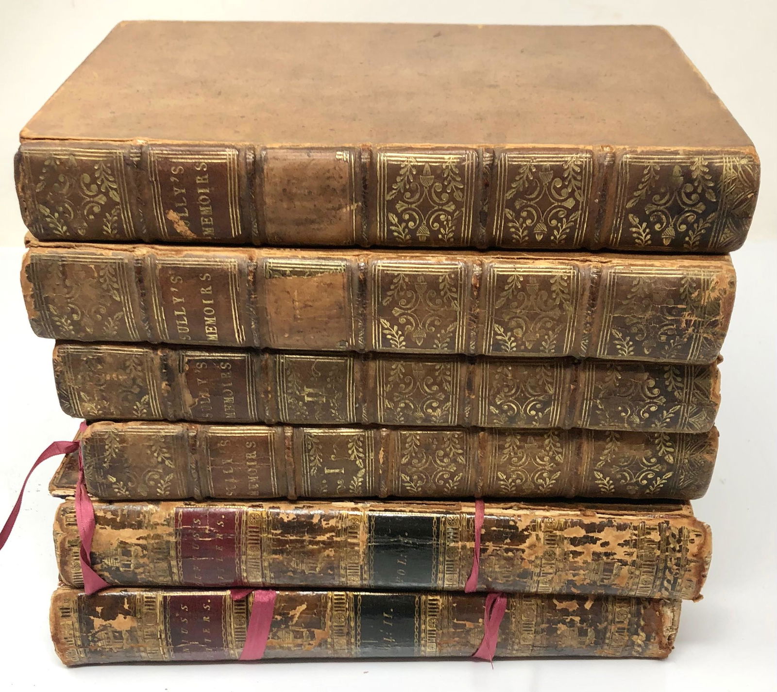 Six Books Including "Junius: Stat Nominis Umbra" (Two Volumes) and "Memoirs of Maximilian de (1 of 3)