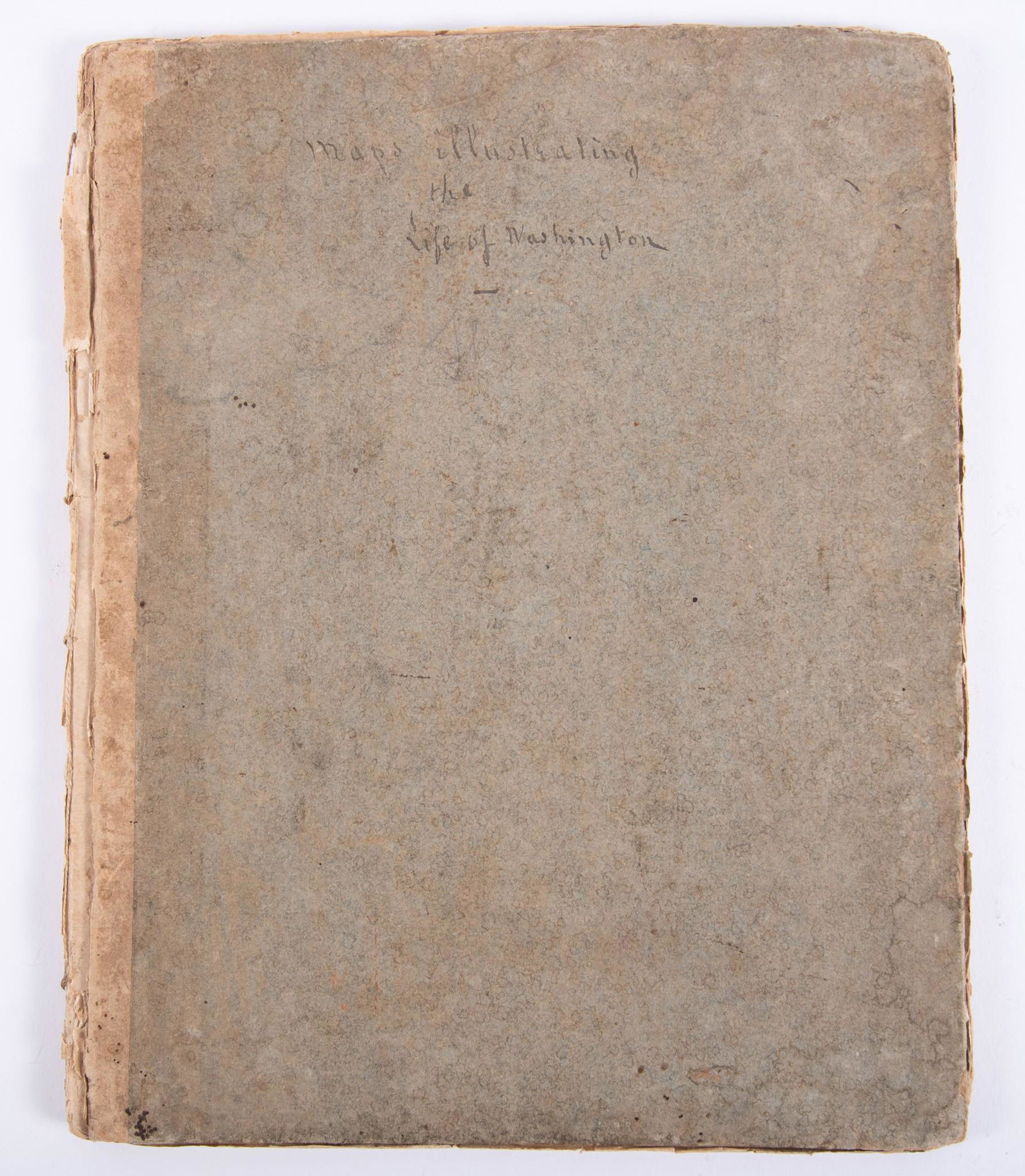 The Life of George Washington; Maps and Subscribers' Names. ATLAS Volume only, John Marshall, (1 of 3)