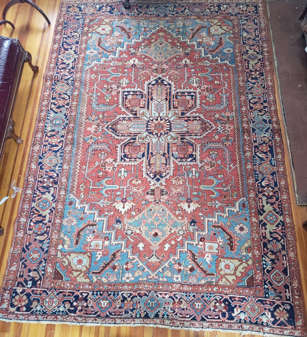 Antique Heriz Carpet (1 of 2)