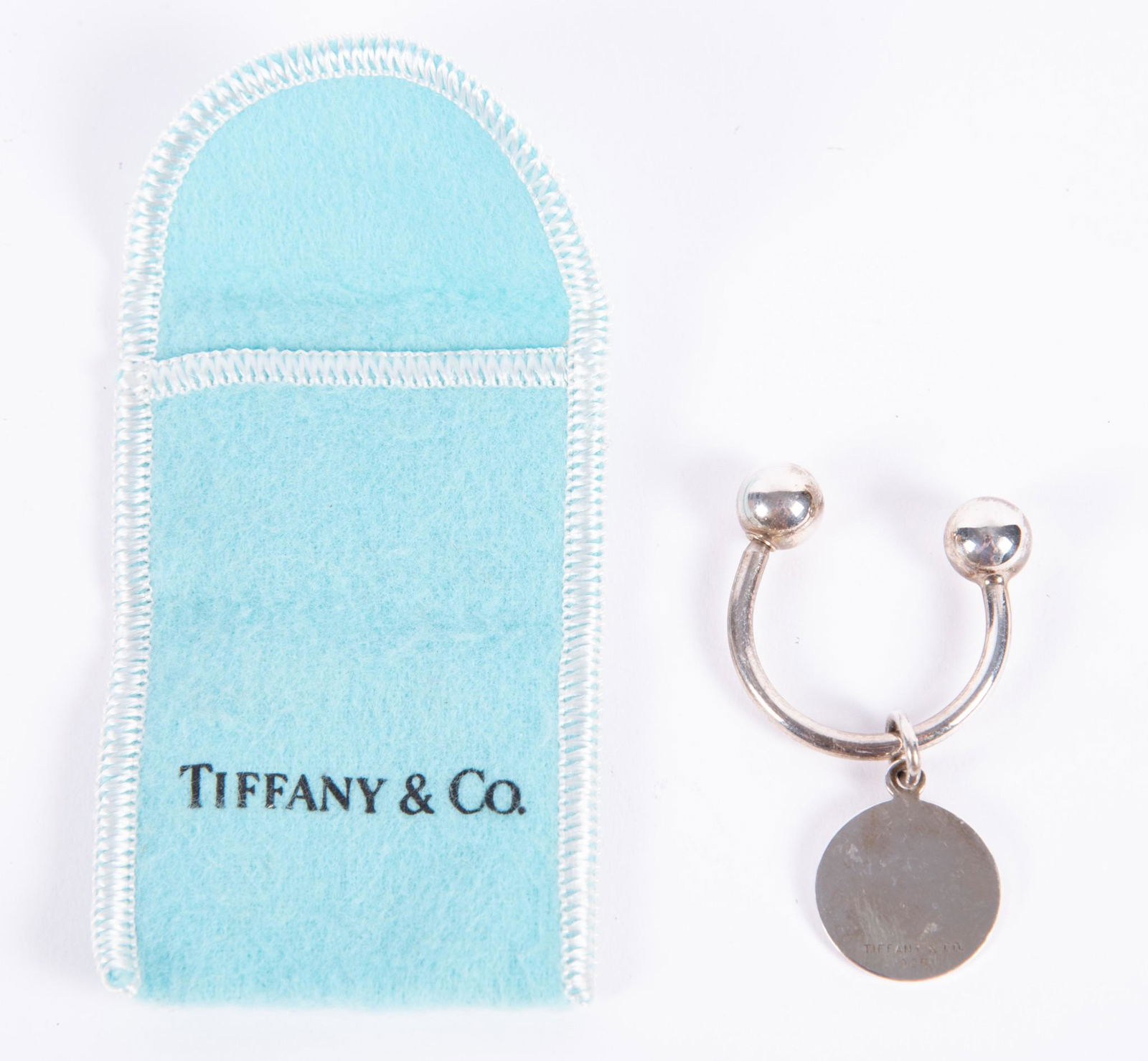 Tiffany Sterling Silver Key Ring (1 of 2)