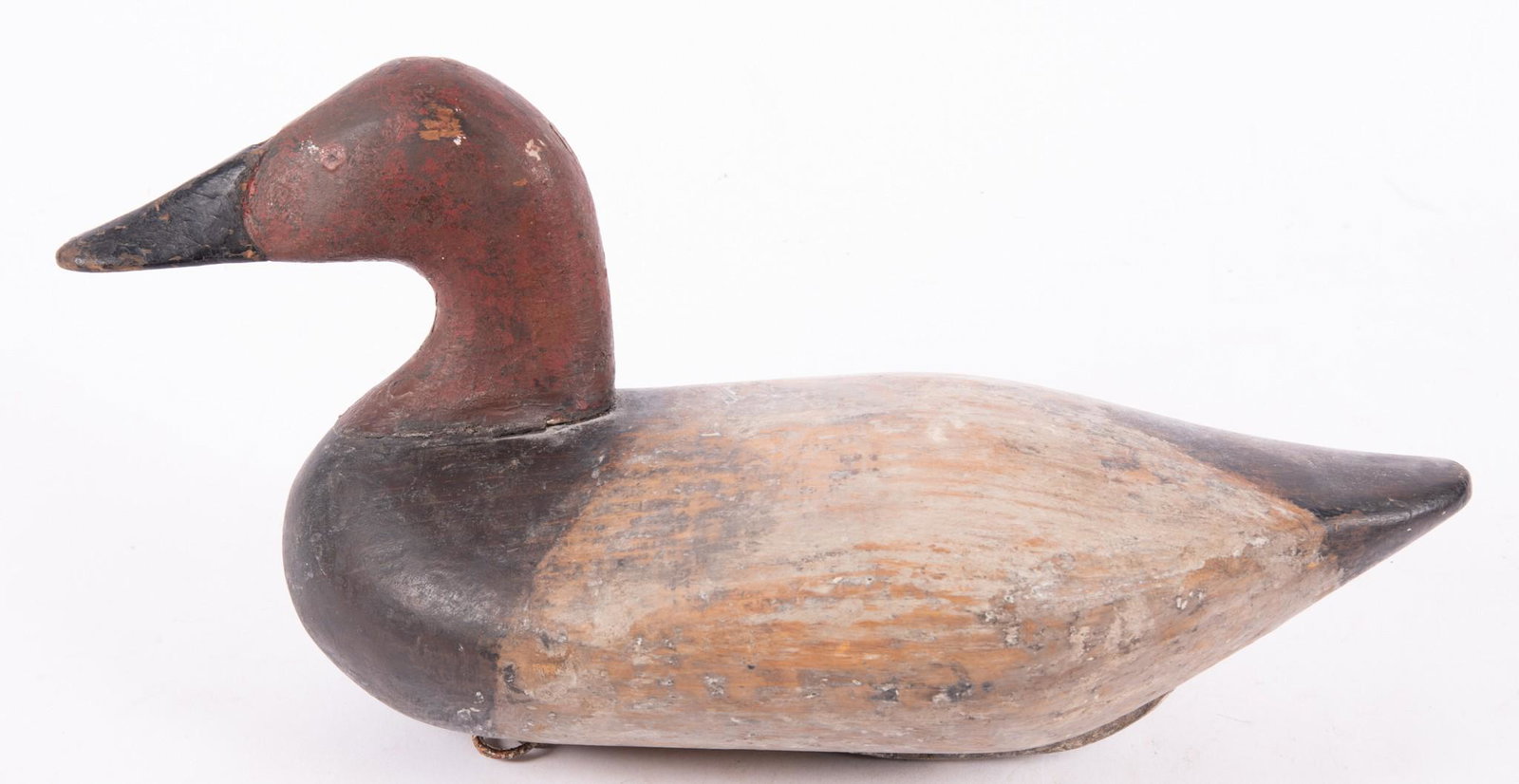 Early 20th Century Lyle Lane, Princeton, IL Canvas Back Decoy (1 of 3)