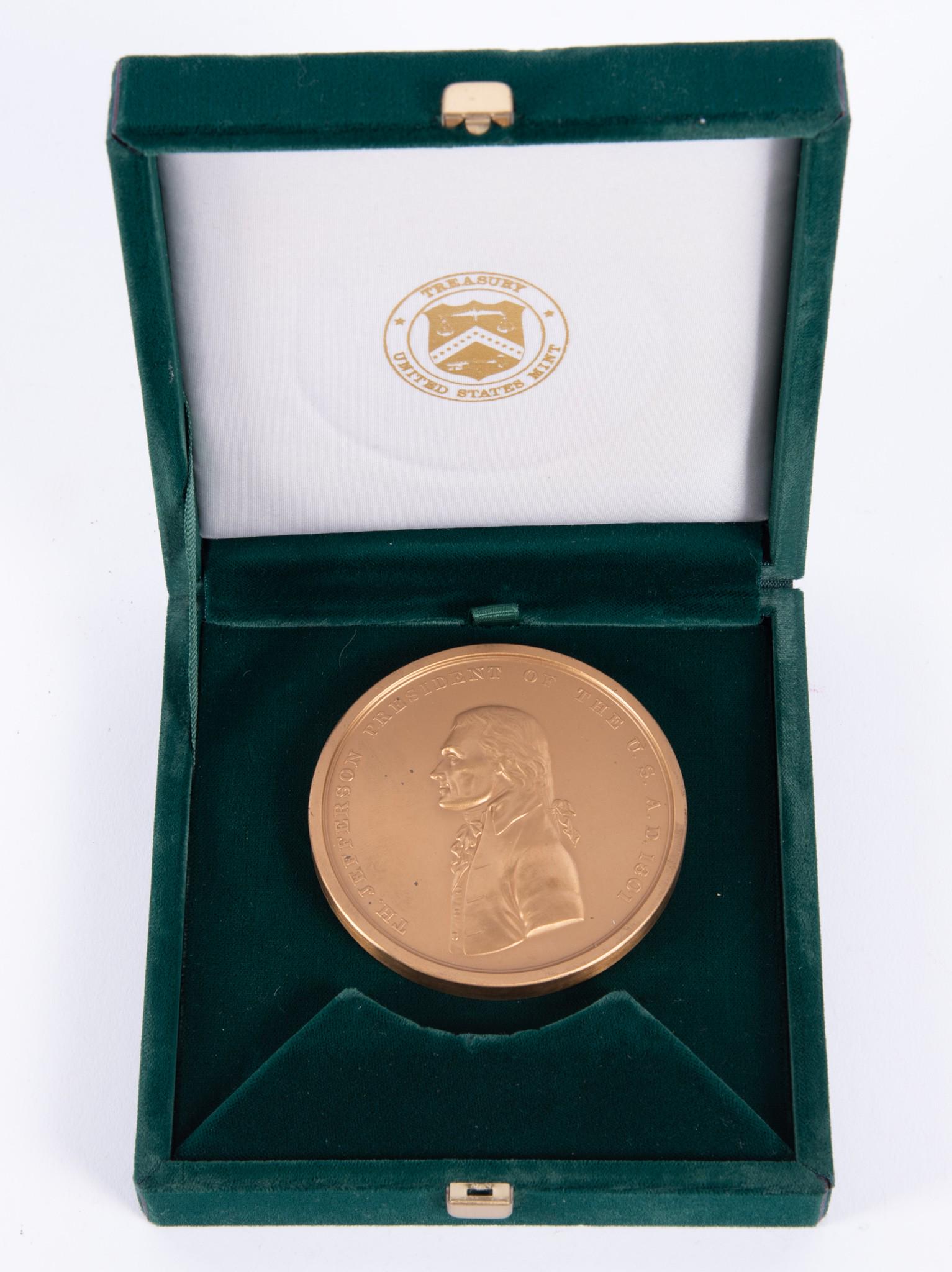 Replica of 1803 Thomas Jefferson Indian Peace Medal (1 of 2)
