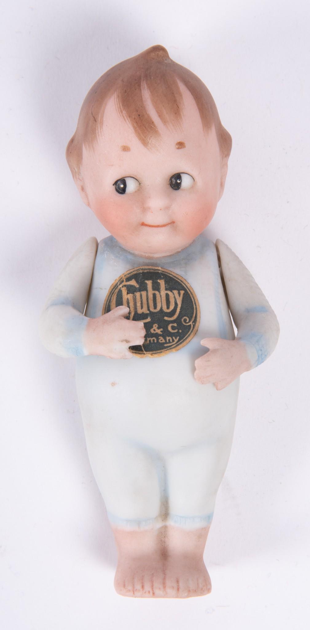 4" German Bisque Doll (1 of 2)