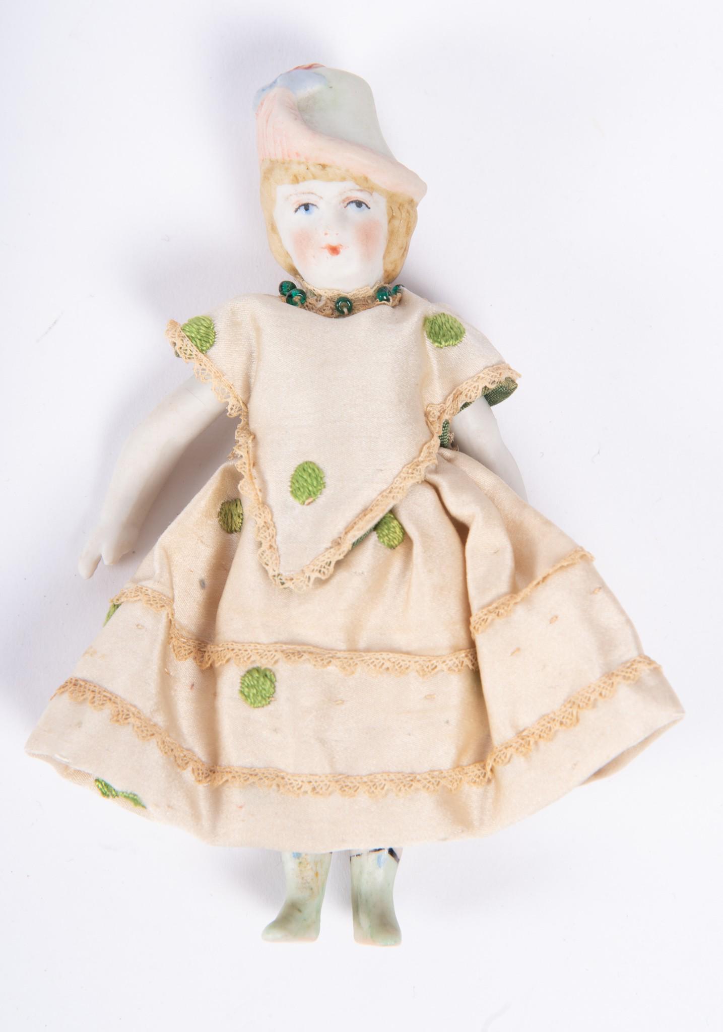 A Molded Head Girl Doll, 1890 (1 of 2)