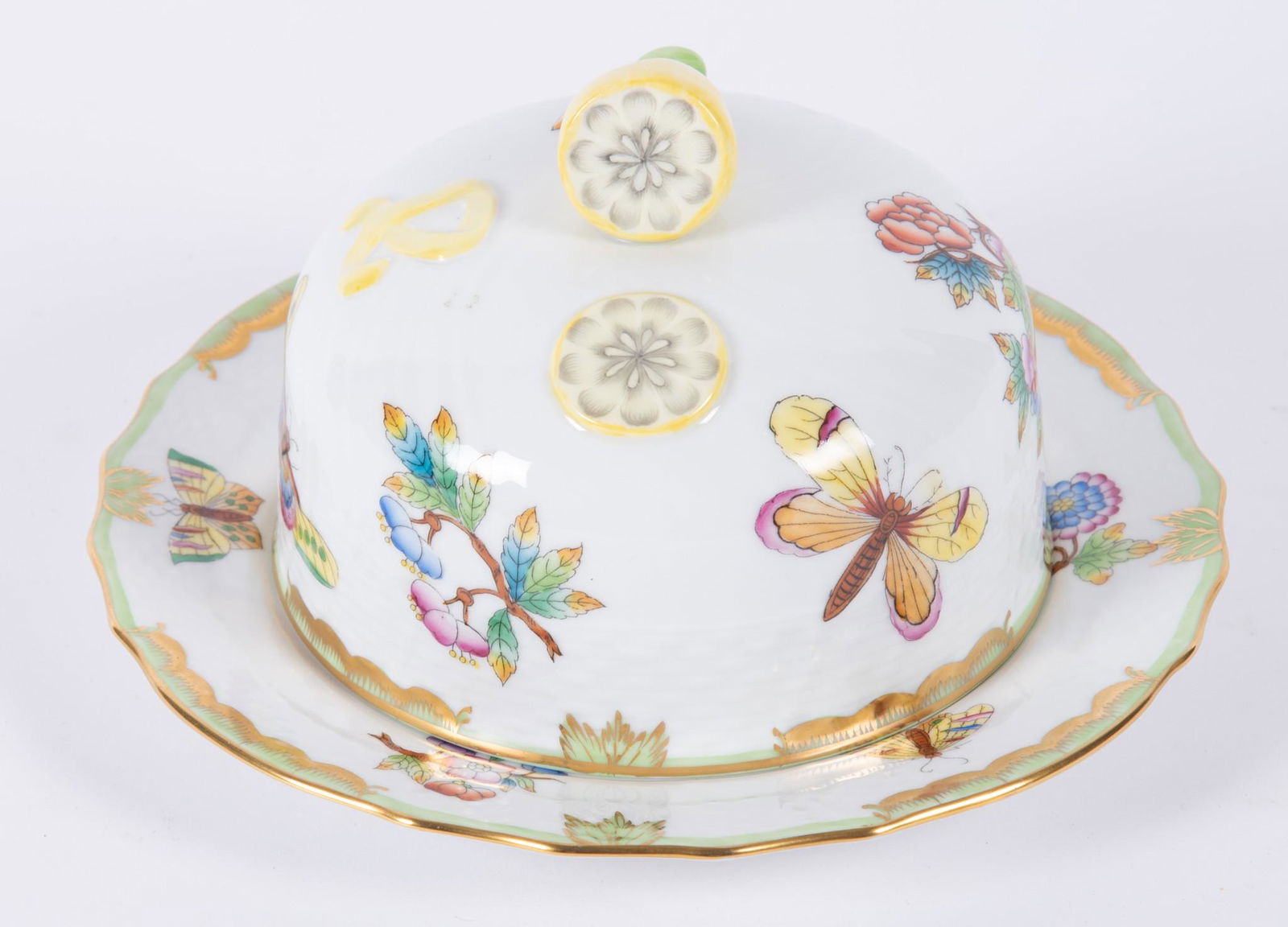 Herend Covered Butter Dish (1 of 3)