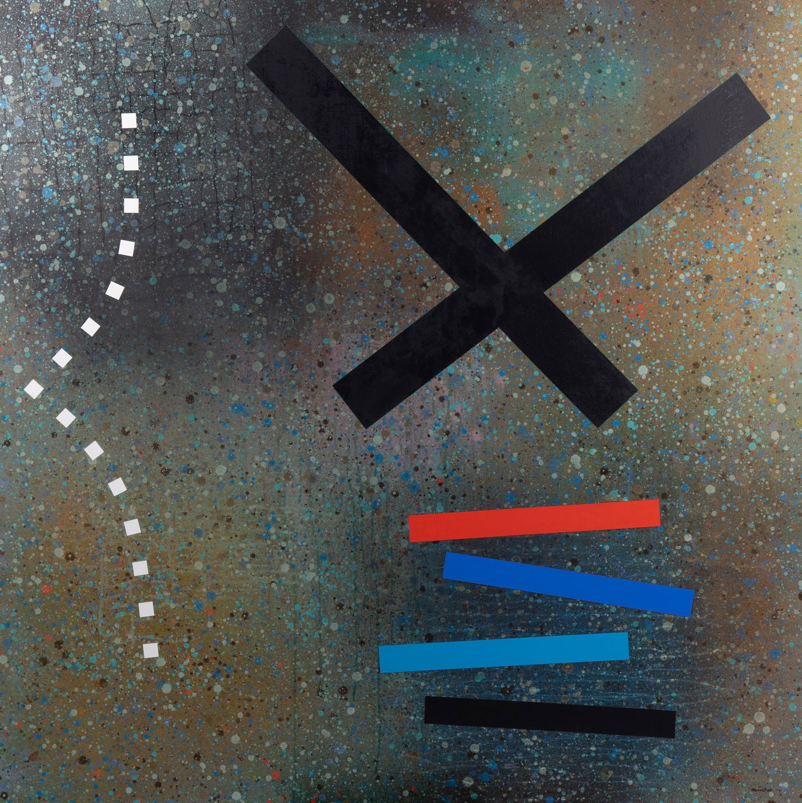 J. Jesse McVicker, Oklahoma (1911-2004), Untitled, 1978, oil on canvas (1 of 4)