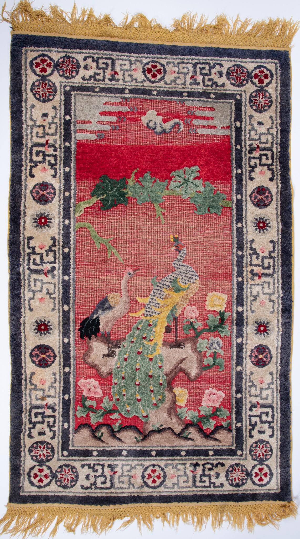 Hand Knotted Chinese Area Rug (1 of 3)