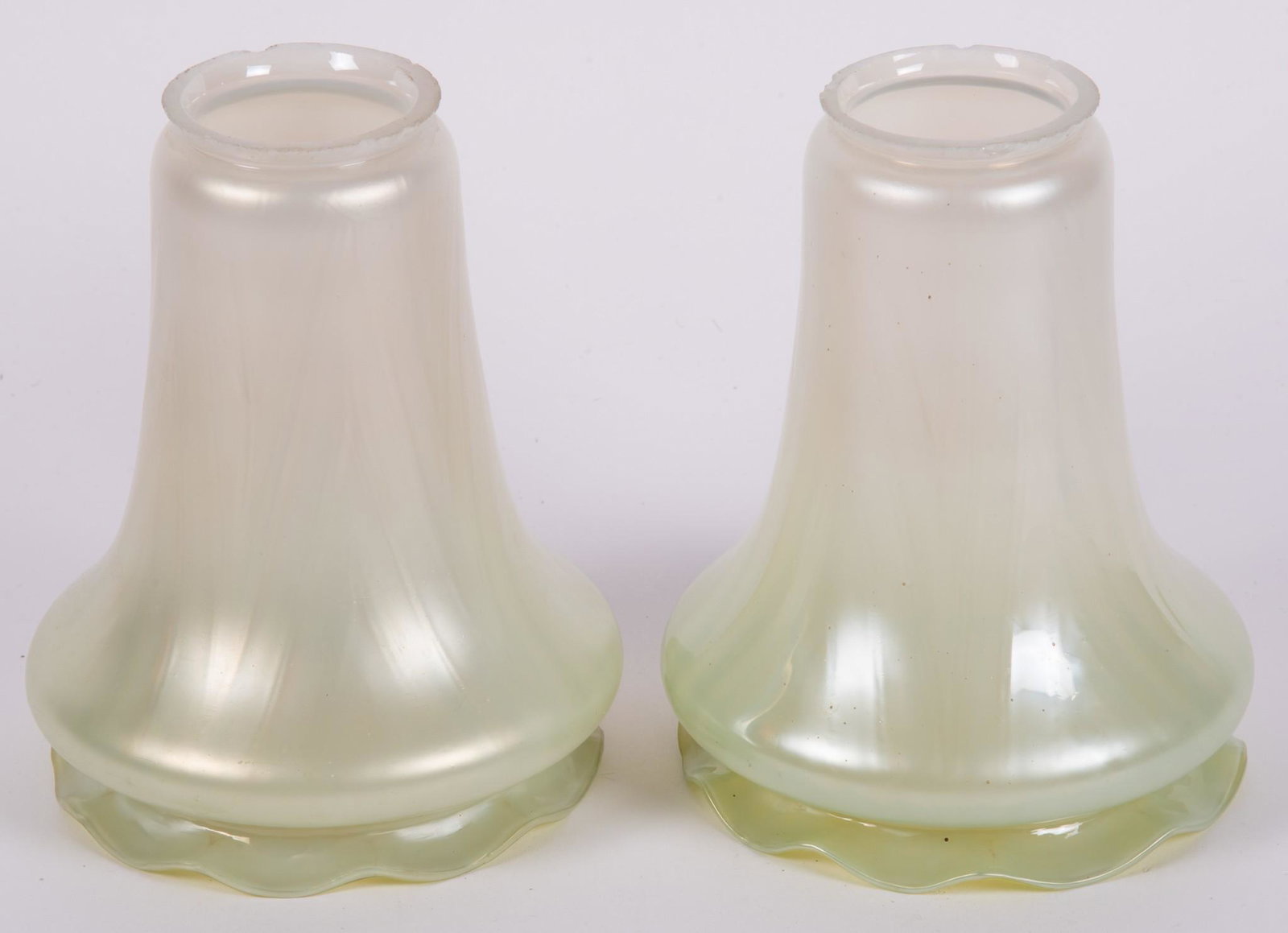 Two Large Art Glass Lamp Shades (1 of 3)