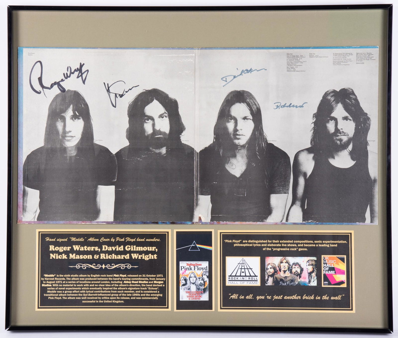 Pink Floyd Fully Signed Album (1 of 2)