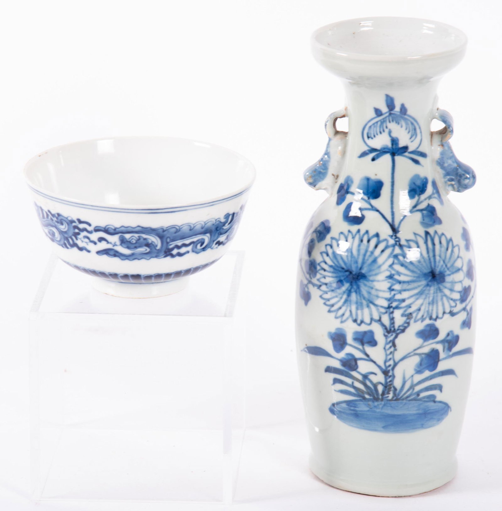Two Piece Antique Chinese Porcelain (1 of 3)