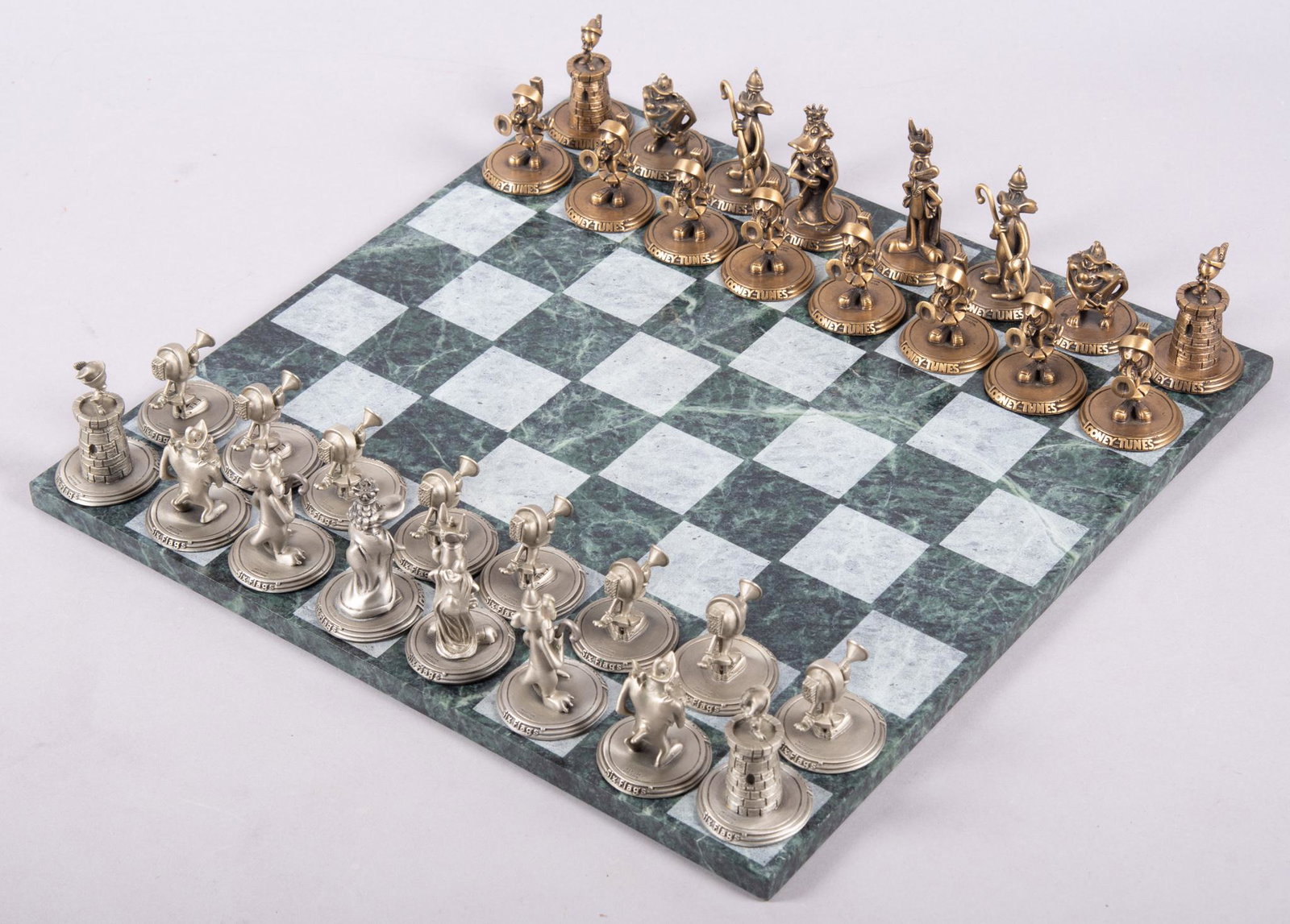 Pewter Looney Tunes Chess Set by FORT (1 of 5)
