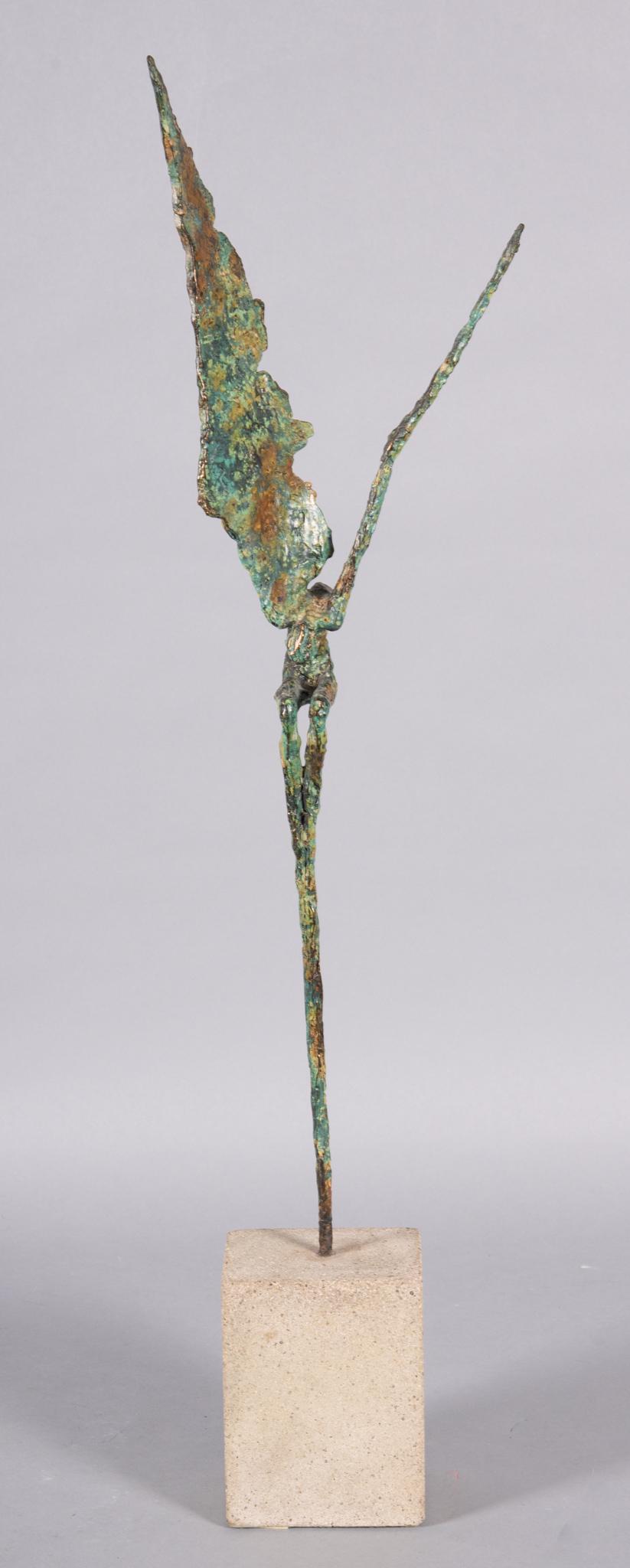 Josep Bofill, (1859-1946), Alado (Winged), bronze and stone (1 of 4)