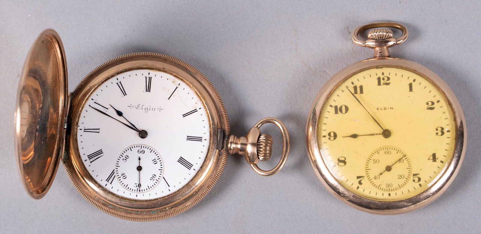 Two Early 20th Century Elgin Pocket Watches (1 of 4)