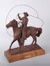 Harold T. Holden, Oklahoma (b. 1940), Will Rogers, Maquette for Monument at the Oklahoma City