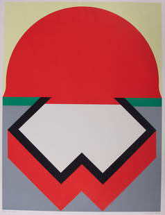 Takesada Matsutani, Japanese (b. 1937), Sunrise, 1971, silkscreen, ed. 37/50: Takesada MatsutaniJapanese, (b. 1937)Sunrise, 1971silkscreen, ed. 37/50signed, titled, and numbered in pencil lower margin, unframed.Donated to benefit the Contemporary Art Museum St. Louis24 x