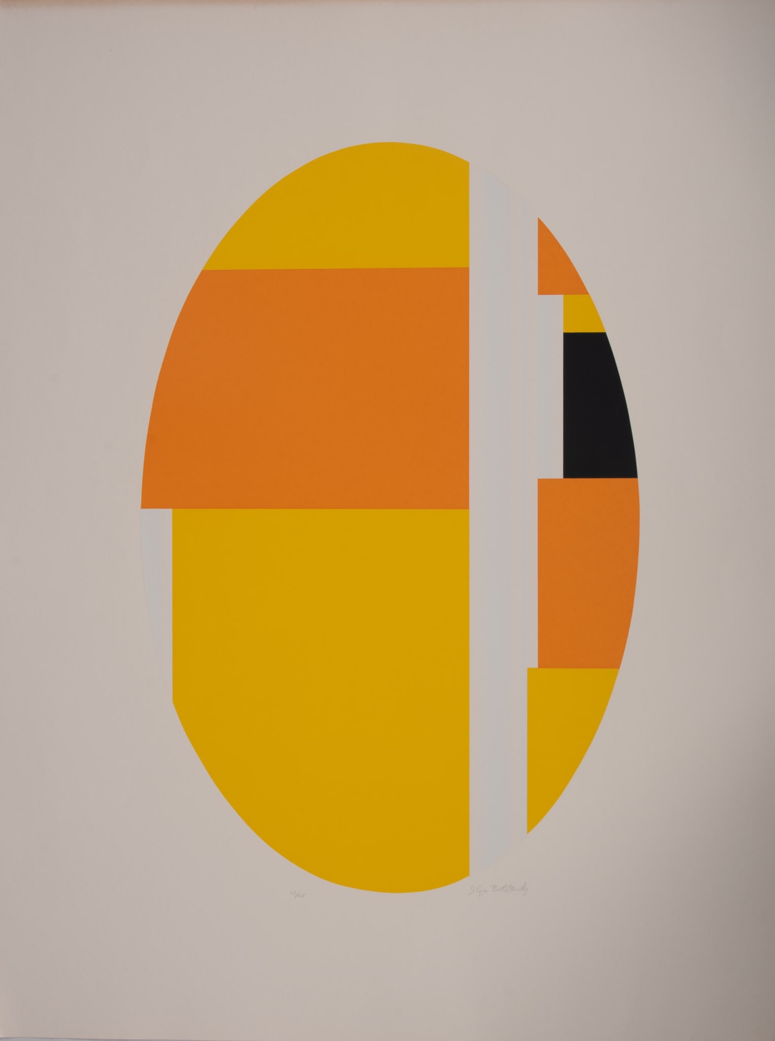 Ilya Bolotowsky, Russian/American (1907-1981), Series 7, circa 1970, silkscreen, ed. 113/125 (1 of 4)