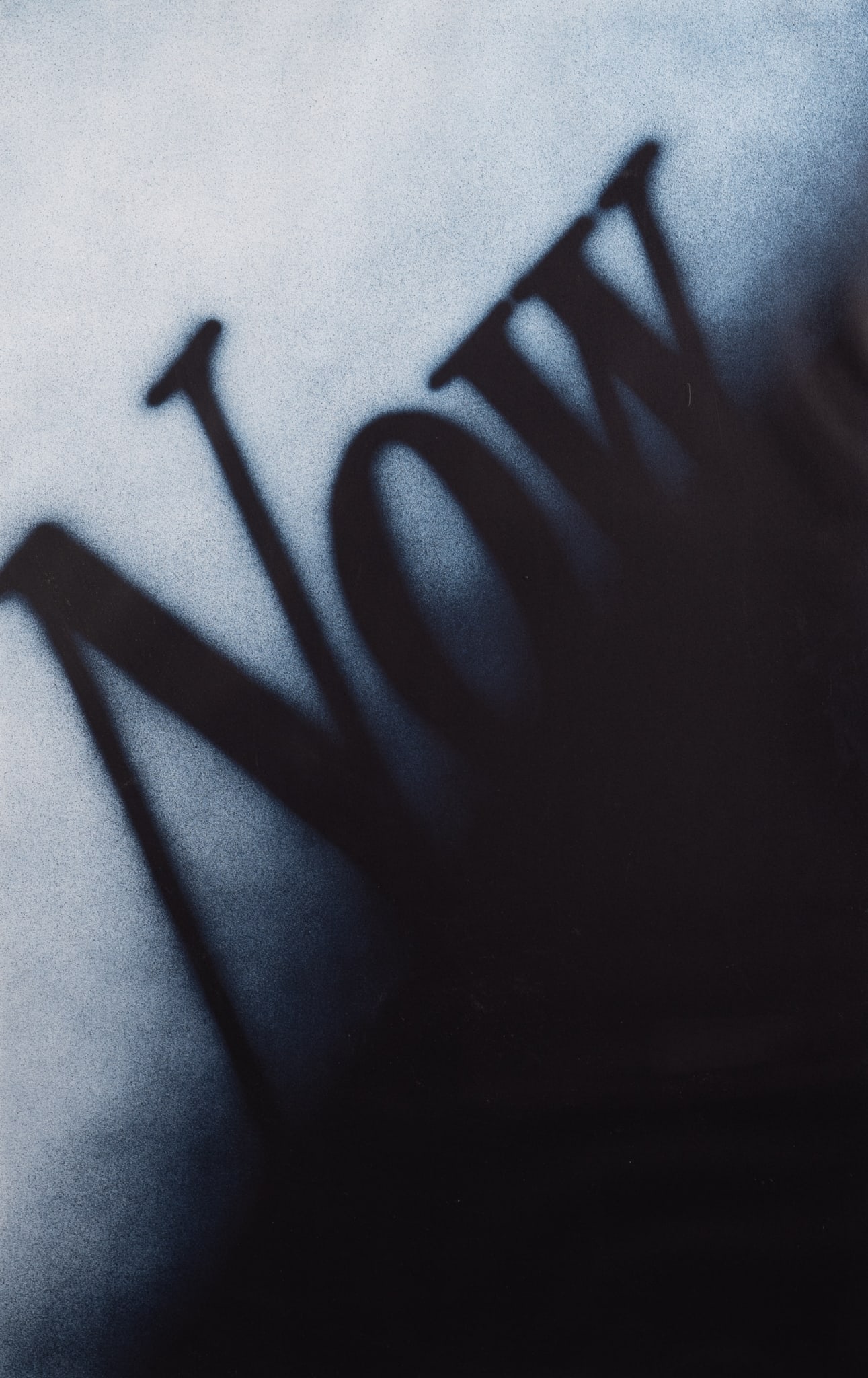 Edward Ruscha, American (1937-1997), Now, 1990, lithograph, ed. 24/60: signed and numbered in pencil lower margin, framed. Ed Ruscha (b. 1937 in Nebraska) has been an active artist since the 1950s. Now for multiple decades heâ€™s enjoyed success as a painter, commer