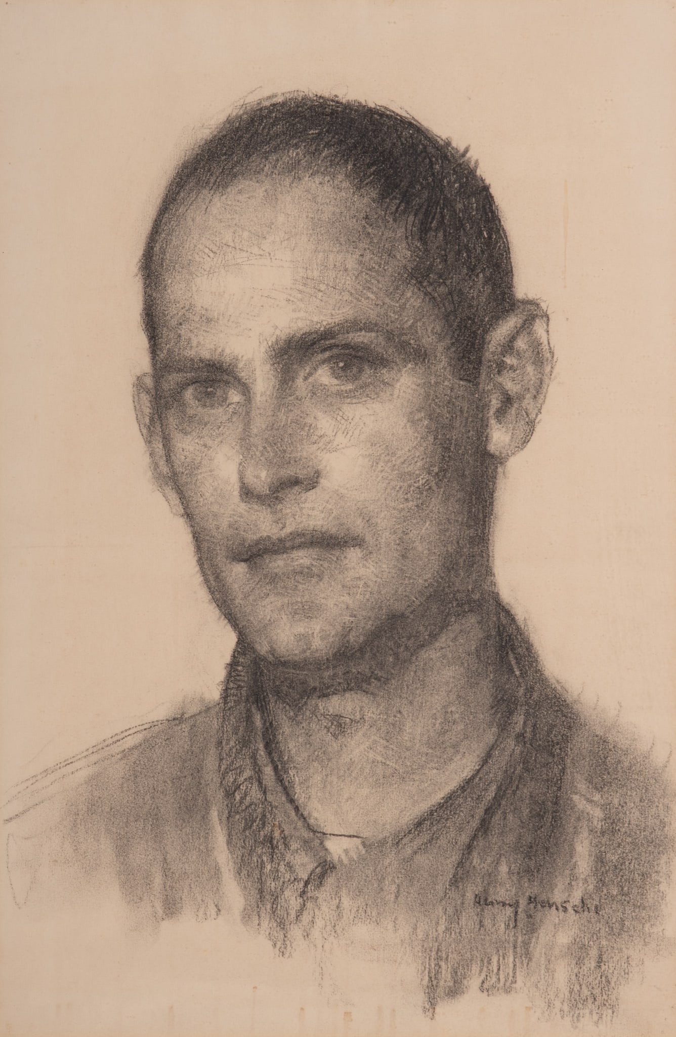 Henry Hensche, Massachusetts, Louisiana / Germany (1899-1992), Portrait of Len Gridley Everitt (1 of 4)